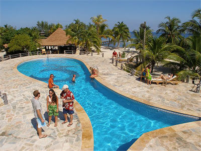 Laguna Beach Resort Útila Faciliteter billede